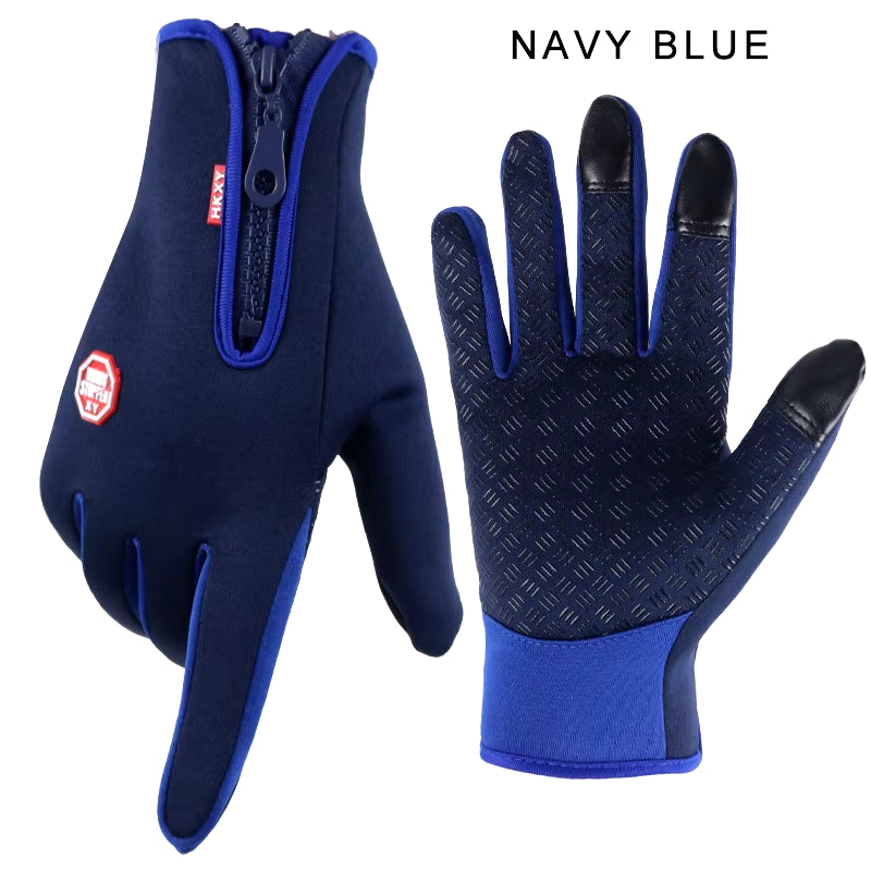 New Winter Gloves Men Women Touch Cold Waterproof Motorcycle Cycle Gloves Male Outdoor Sports plus Velvet Warm Running Ski Glove