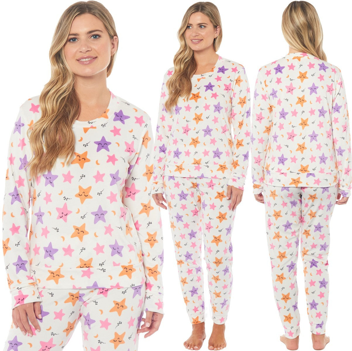 LADIES PYJAMA SET SOFT & COSY WARM Size 8-22 PYJAMAS **NEW* STOCK **