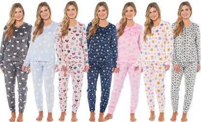 LADIES PYJAMA SET SOFT & COSY WARM Size 8-22 PYJAMAS **NEW* STOCK **